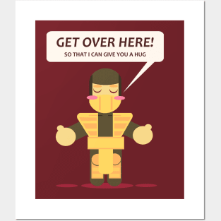 GET OVER HERE! Posters and Art